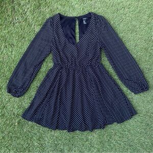 FOREVER 21 | POLKA DOT DRESS  | M #FML130023